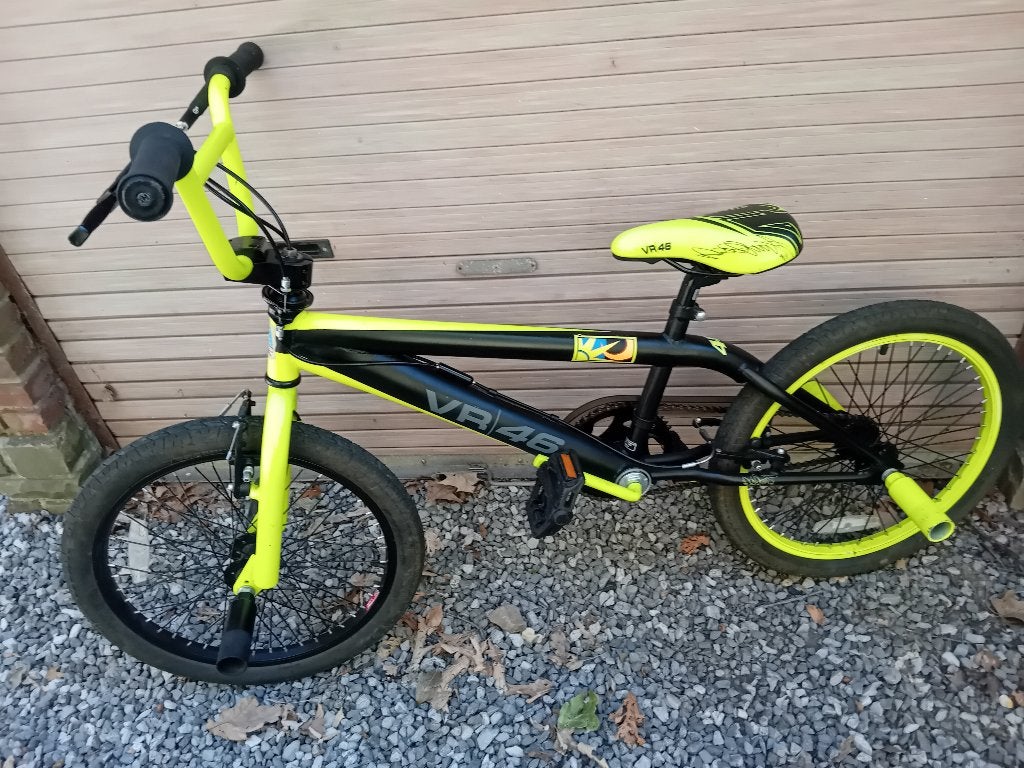 bmx vr46( piece collector valentino rossi), Enlèvement