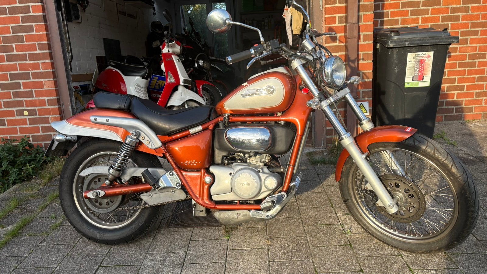 Aprilia Classic 125 2 takt Rotax 122 heel zeldzaam moto, Motoren, Bedrijf