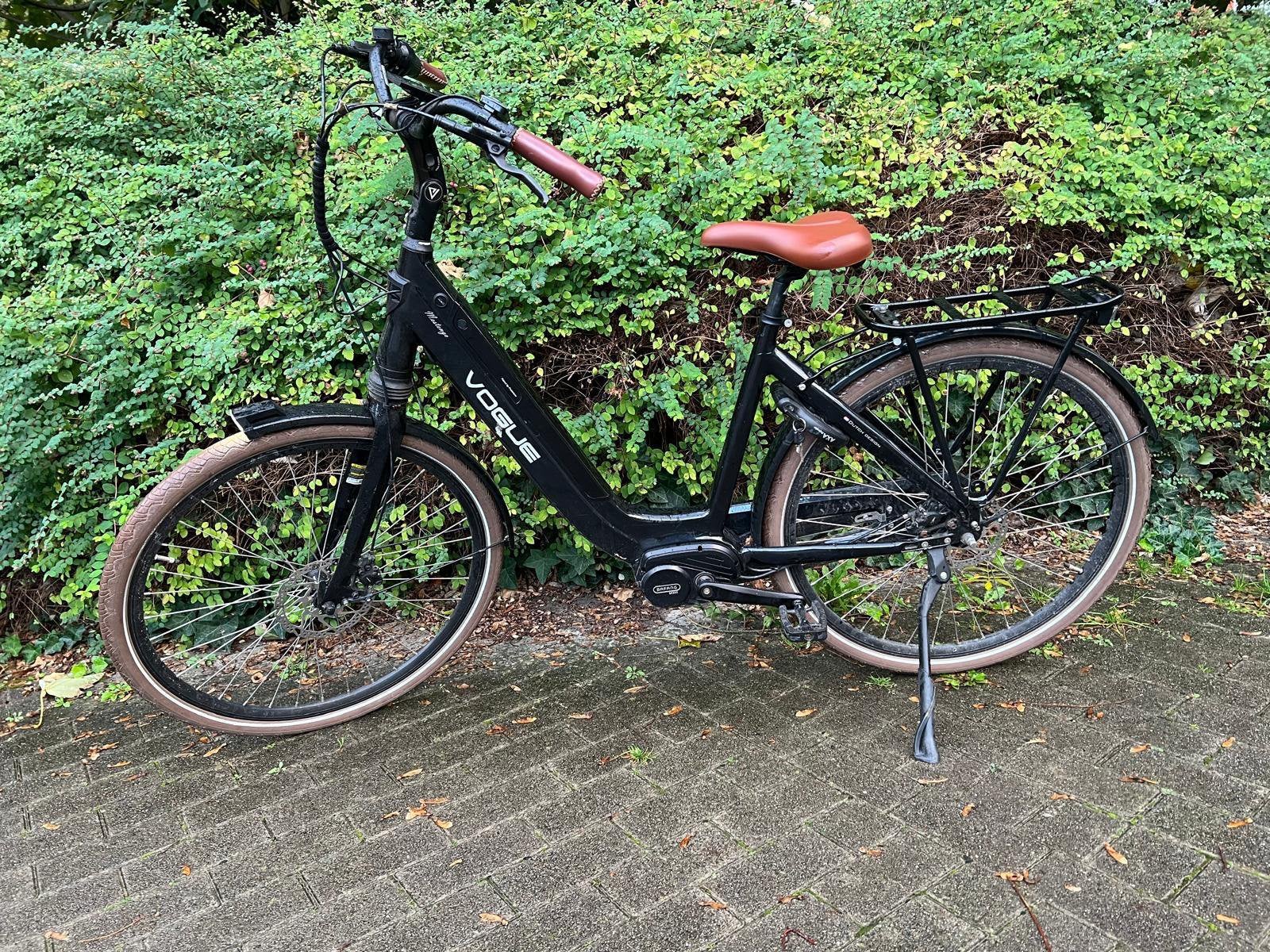 VÉLO ÉLECTRIQUE VOGUE AVEC MOTEUR CENTRAL BAFANG, Vélos & Vélomoteurs, Enlèvement, Comme neuf