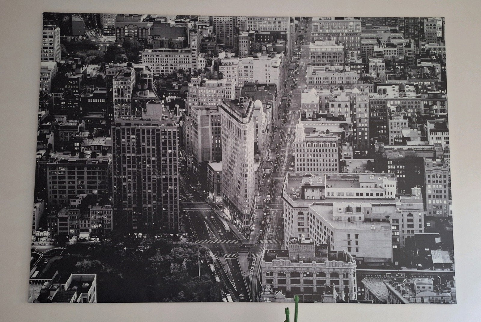 canvas New York, Ophalen