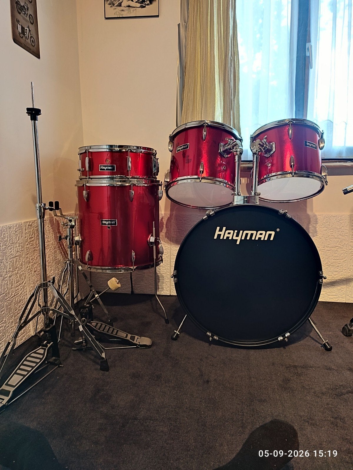 hayman drumstel, Musique & Instruments, Enlèvement