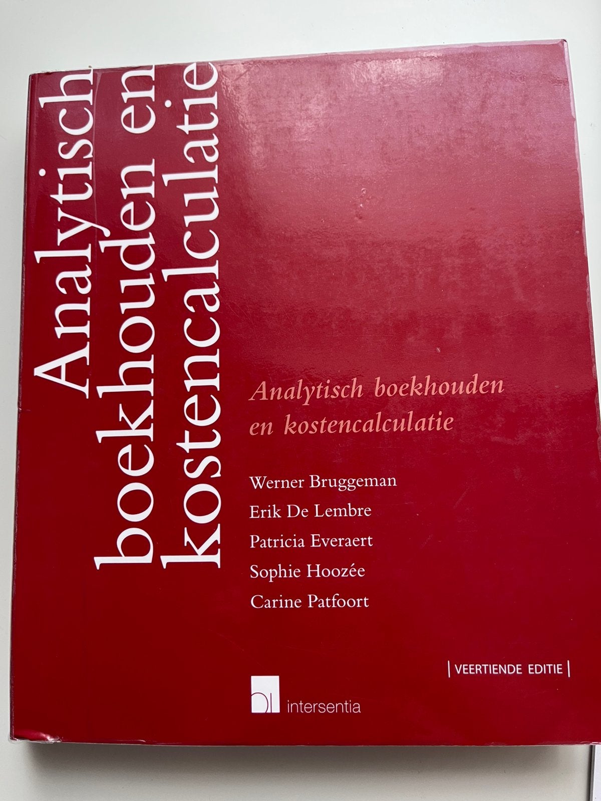Analytisch boekhouden en kostencalculatie, 14de ed, Ophalen of Verzenden, Nederlands, Erik De Lembre; Werner Bruggeman