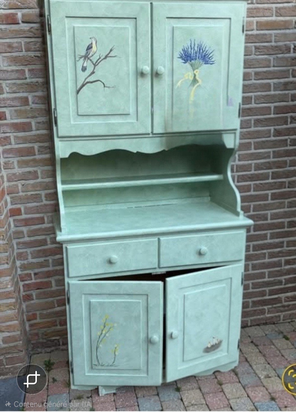 commode vaisselier, Enlèvement