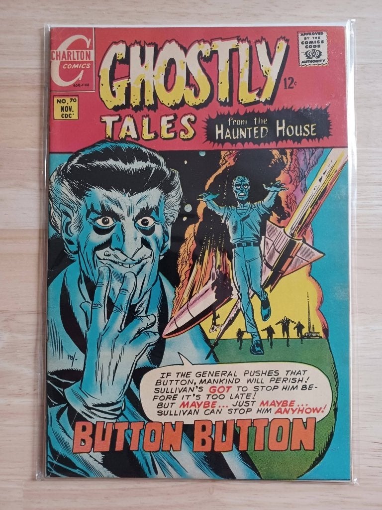 Ghostly Tales 1968 (1 comic), Enlèvement ou Envoi, Charlton Comics, Utilisé, Comics