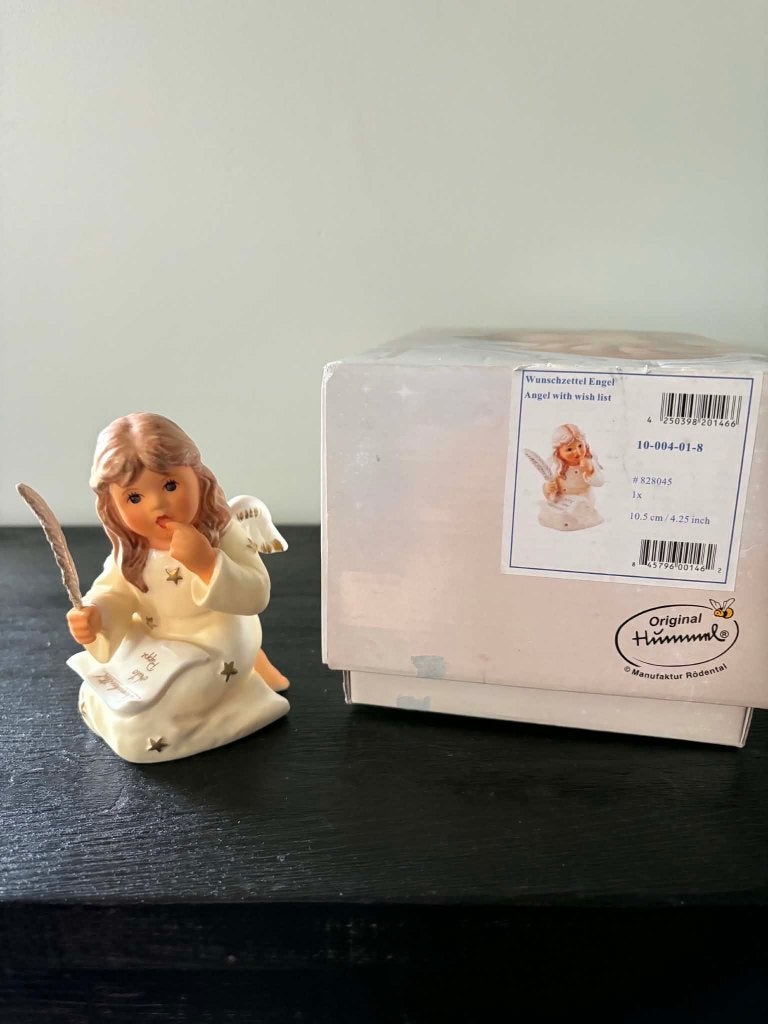Hummel Goebel, Ange avec une liste, Collections, Enlèvement ou Envoi, Comme neuf, Hummel