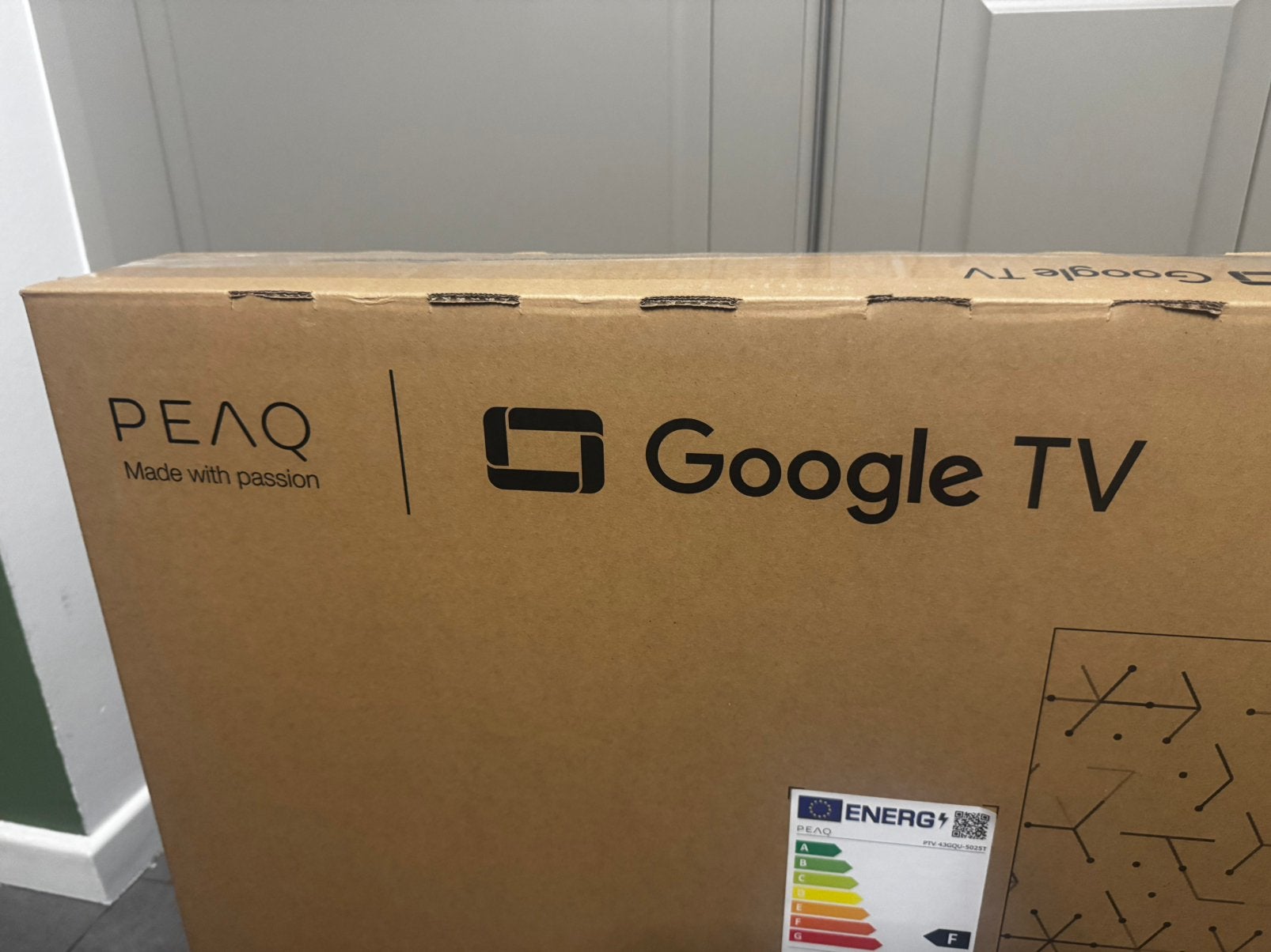 Peaq tv 108cm (43), Audio, Tv en Foto, Televisies, Ophalen of Verzenden, Nieuw, 100 cm of meer, Smart TV