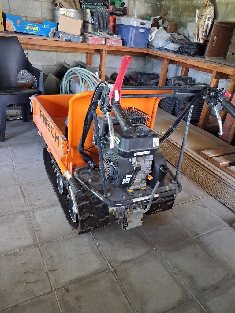 klein minidumper, Ophalen, Zo goed als nieuw