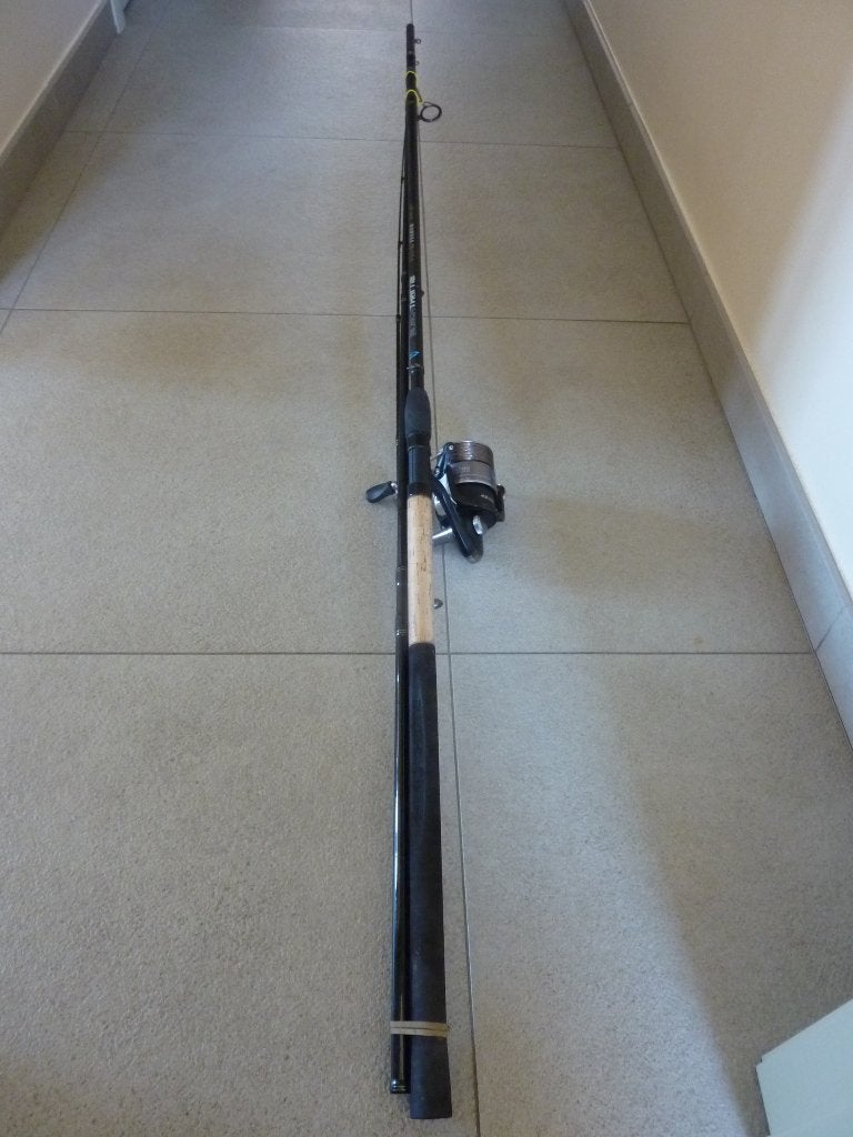 Feederhengel Cresta Heavy 405 -Preston Molen  PC-R 6000, Ophalen, Zo goed als nieuw, Complete hengel