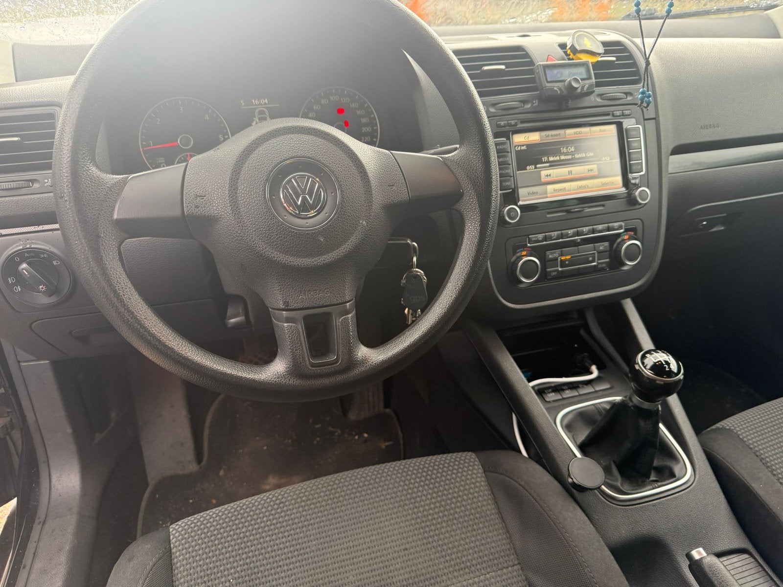 Vw jetta bj 2009 export, Auto's, Volkswagen, 1600 cc, Zwart, 5 deurs, Particulier