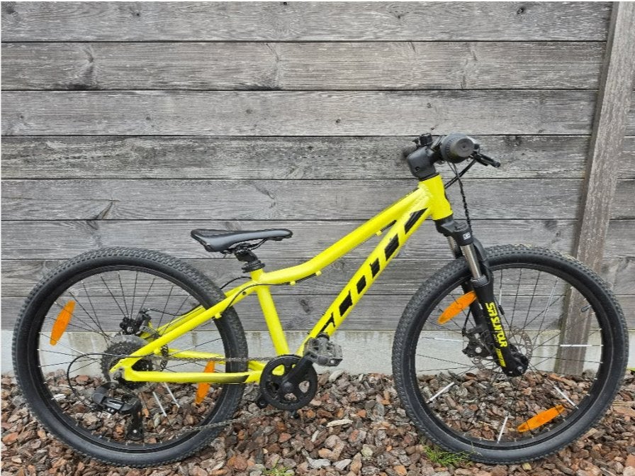 Vélo MTB Scott Scale Disc 24 pouces pour garçon COMME NEUF!, Vélos & Vélomoteurs, 24 pouces, Enlèvement ou Envoi, Frein à main