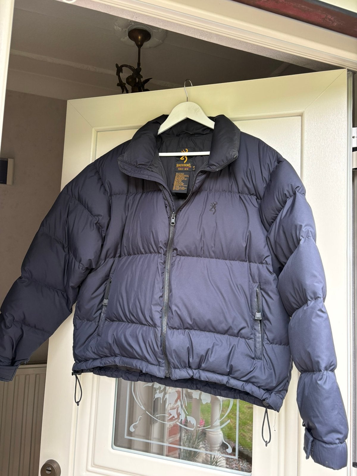 Winterjas Browning maat Large, Kleding | Heren, Ophalen of Verzenden, Gedragen, Maat 52/54 (L), Blauw