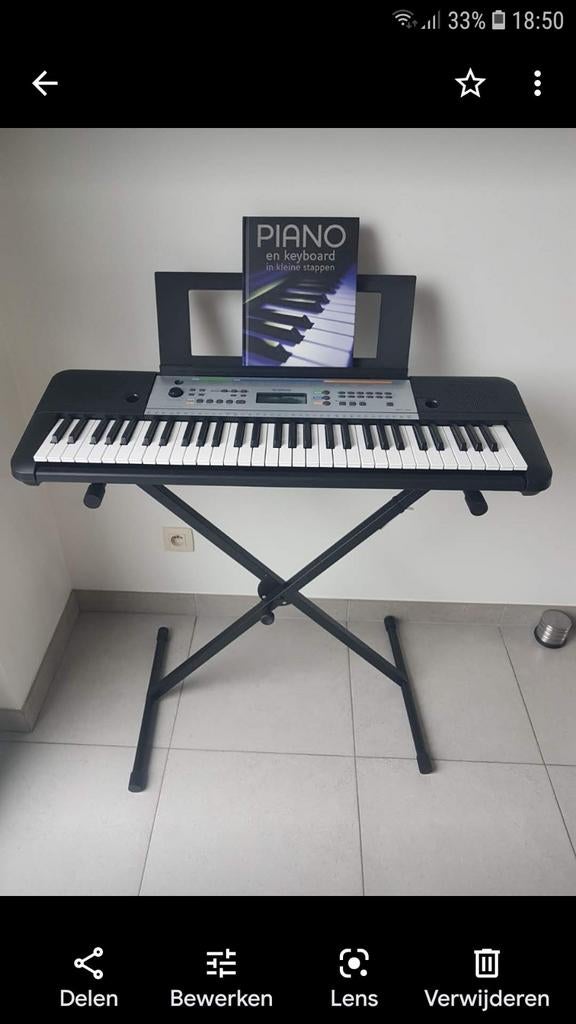Synthesizer Yamaha ypt 255 met staander, Musique & Instruments, Enlèvement, Yamaha