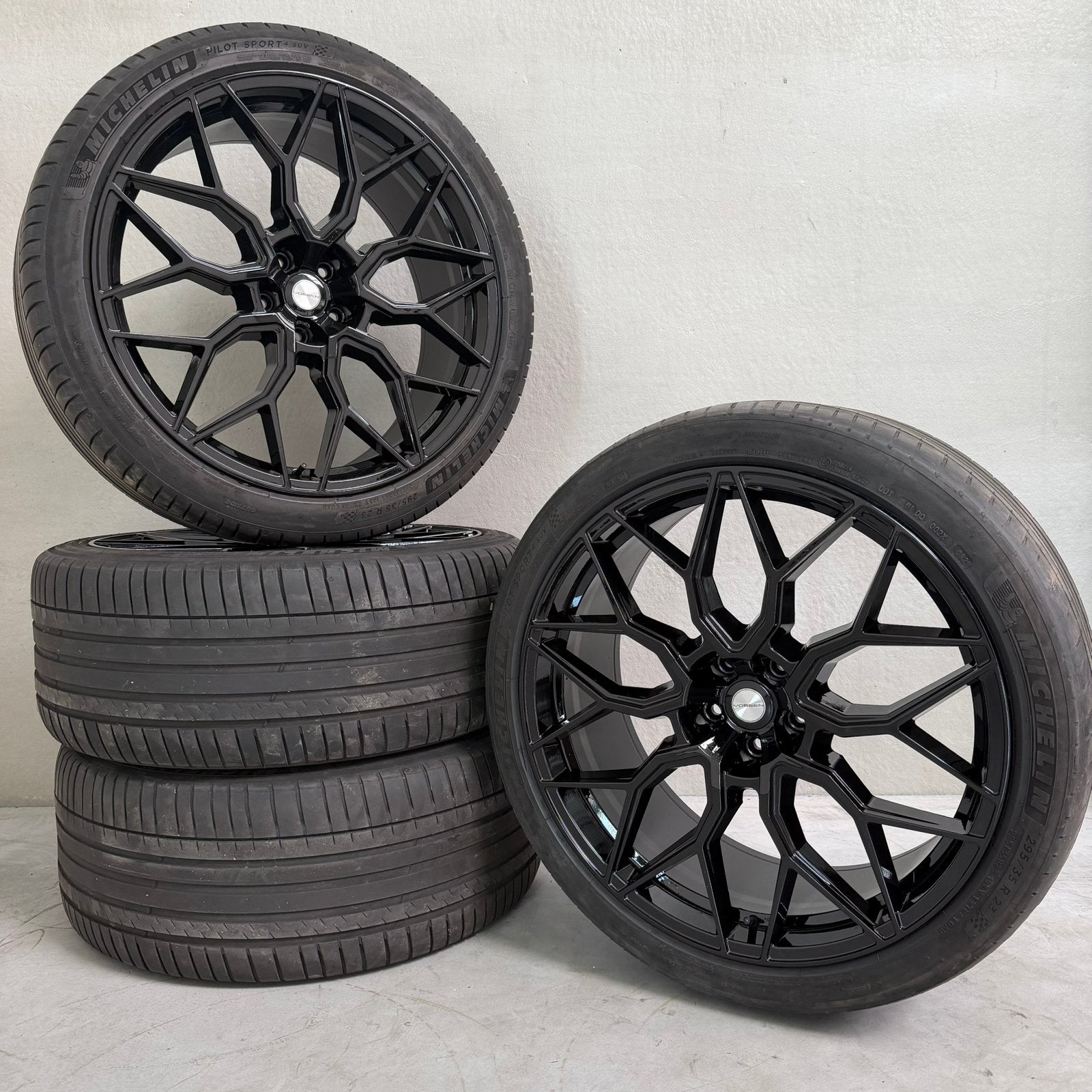 23 inch Range Rover Sport velgen met banden, Auto-onderdelen, Banden en Velgen, Gebruikt, 295 mm, Banden en Velgen, Overige maten
