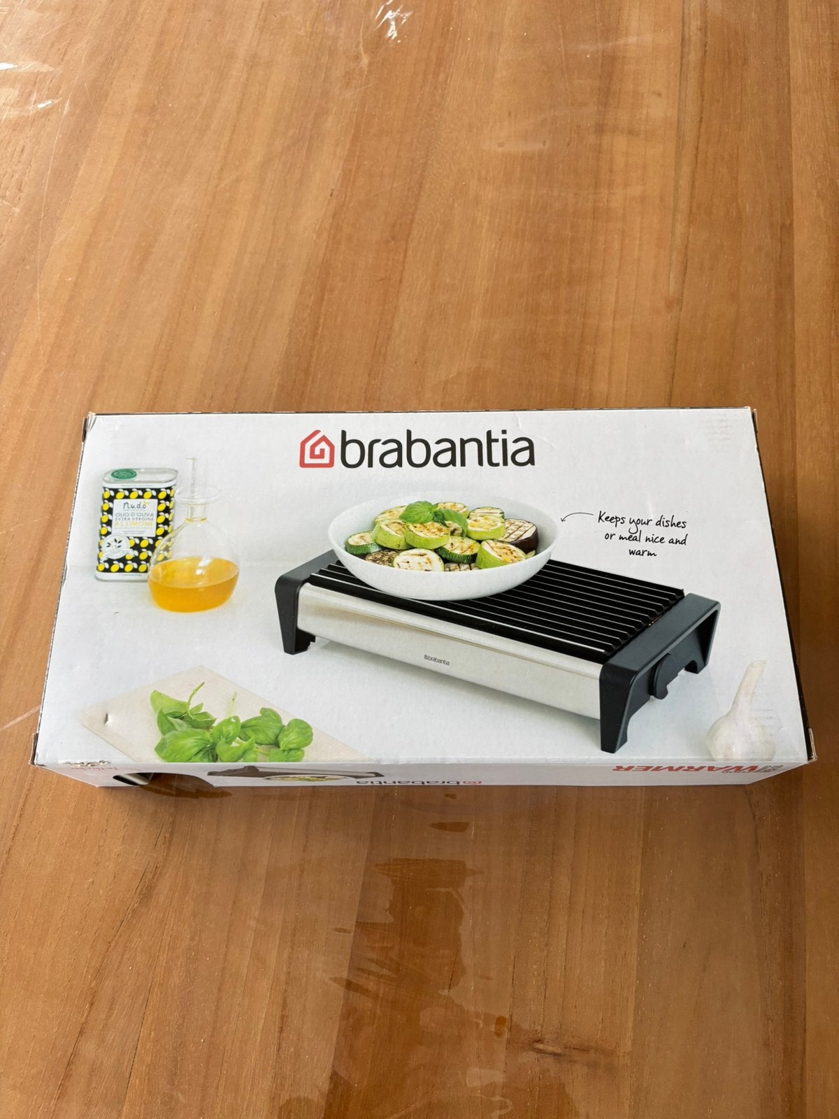 4 stuks Brabantia Voedselwarmers voor op tafel – Wit, Ophalen, Zo goed als nieuw