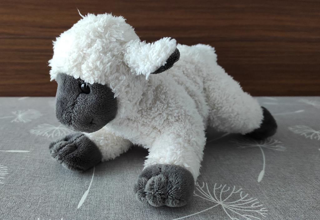 knuffel schaap, Kinderen en Baby's, Speelgoed | Knuffels en Pluche, Ophalen of Verzenden, Zo goed als nieuw, Overige typen