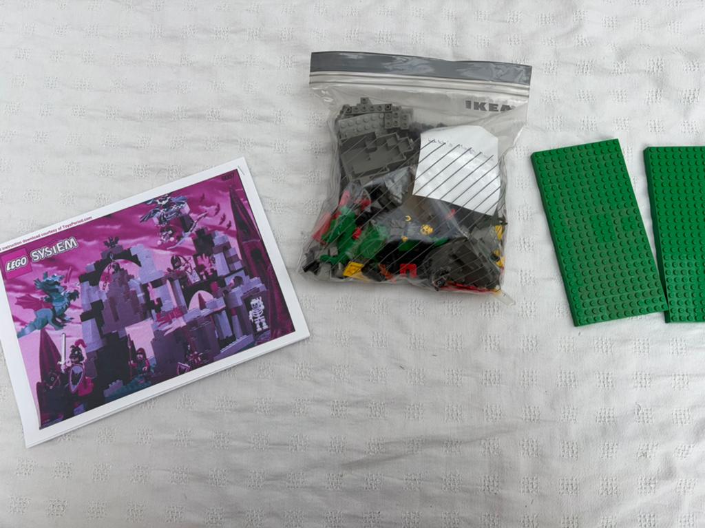 Lego 6087 witch’s magic manor, Ophalen of Verzenden, Zo goed als nieuw, Compleet, Lego