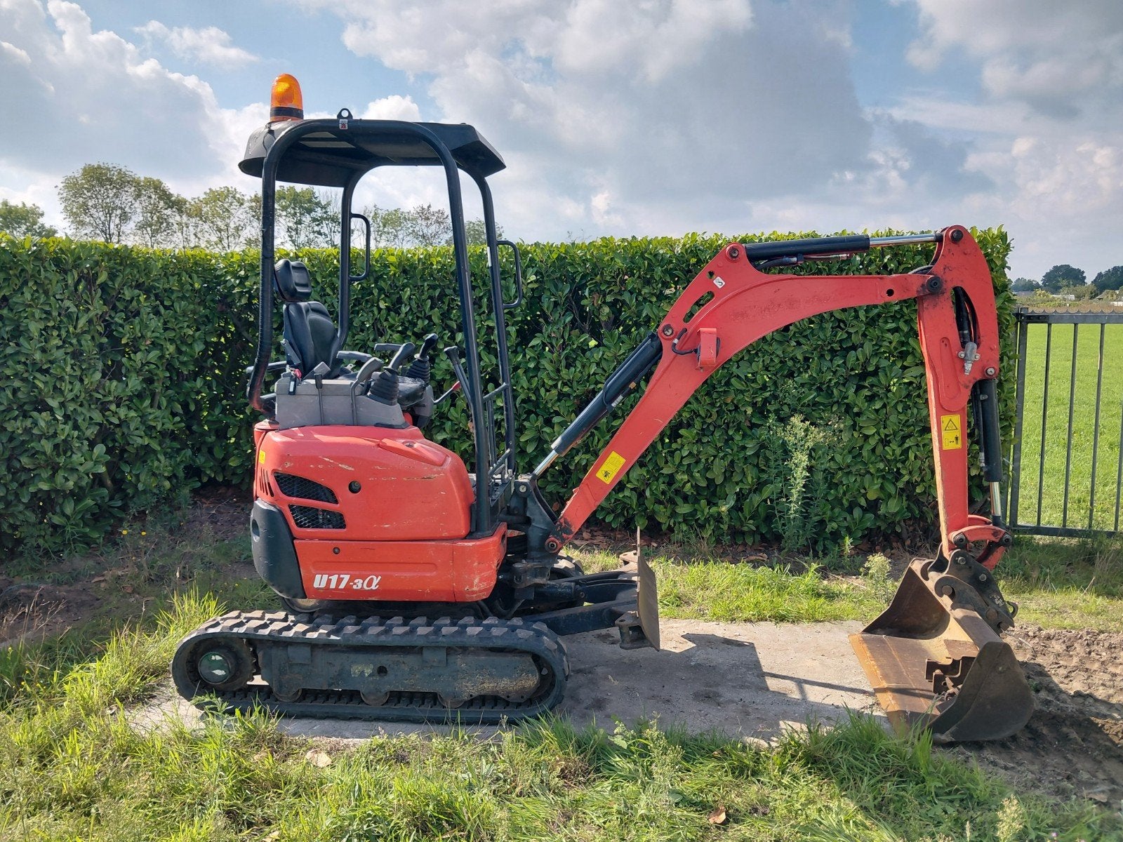 Minigraver Kubota U17-3A ( Bj 2018 ) Graafmachine  Minikraan, Enlèvement