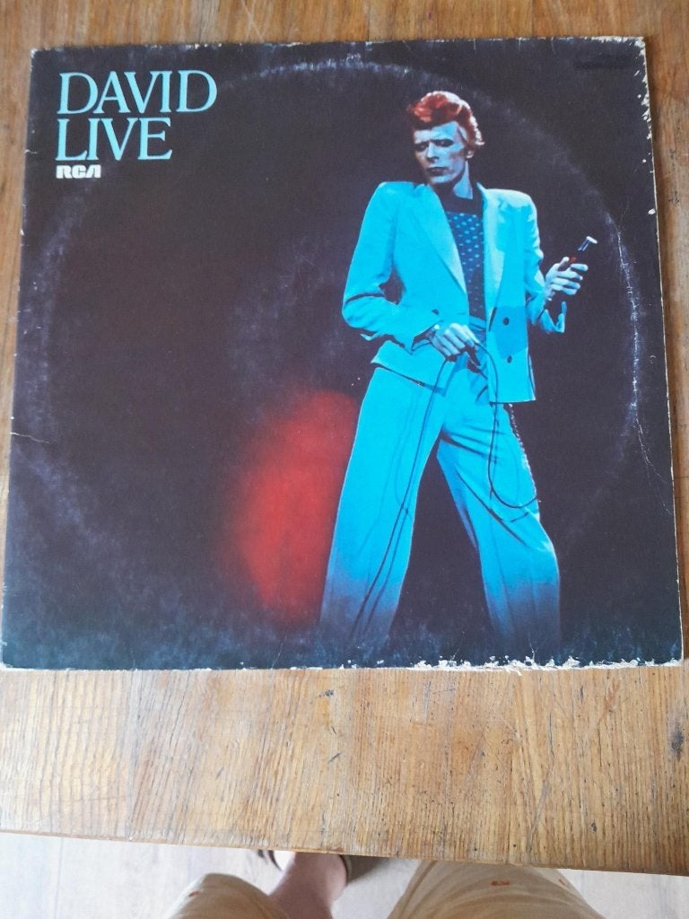 LP David Bowie, Cd's en Dvd's, LP, Gebruikt, Originele persing, Ophalen of Verzenden