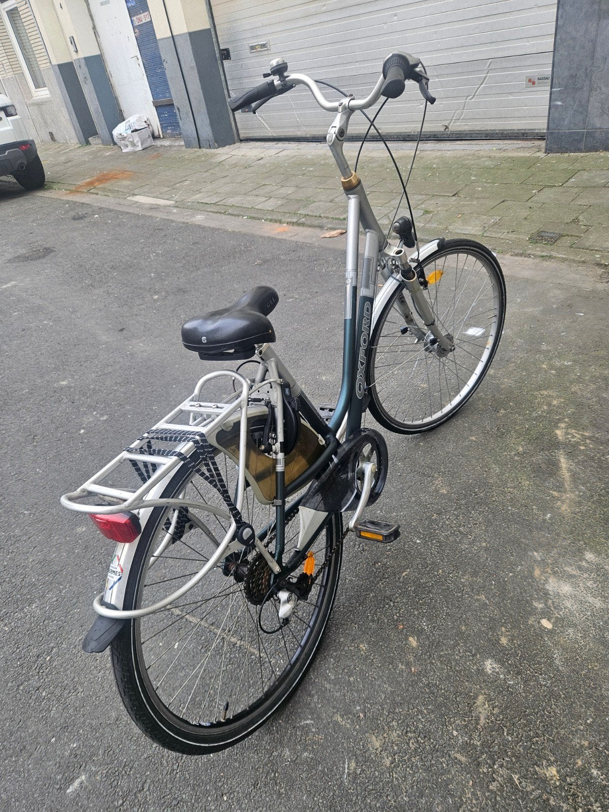 Fiets OXFORD aluminium 28 inch . Alles Perfact staat, Fietsen en Brommers, Ophalen, Velgrem, Versnellingen, Zo goed als nieuw