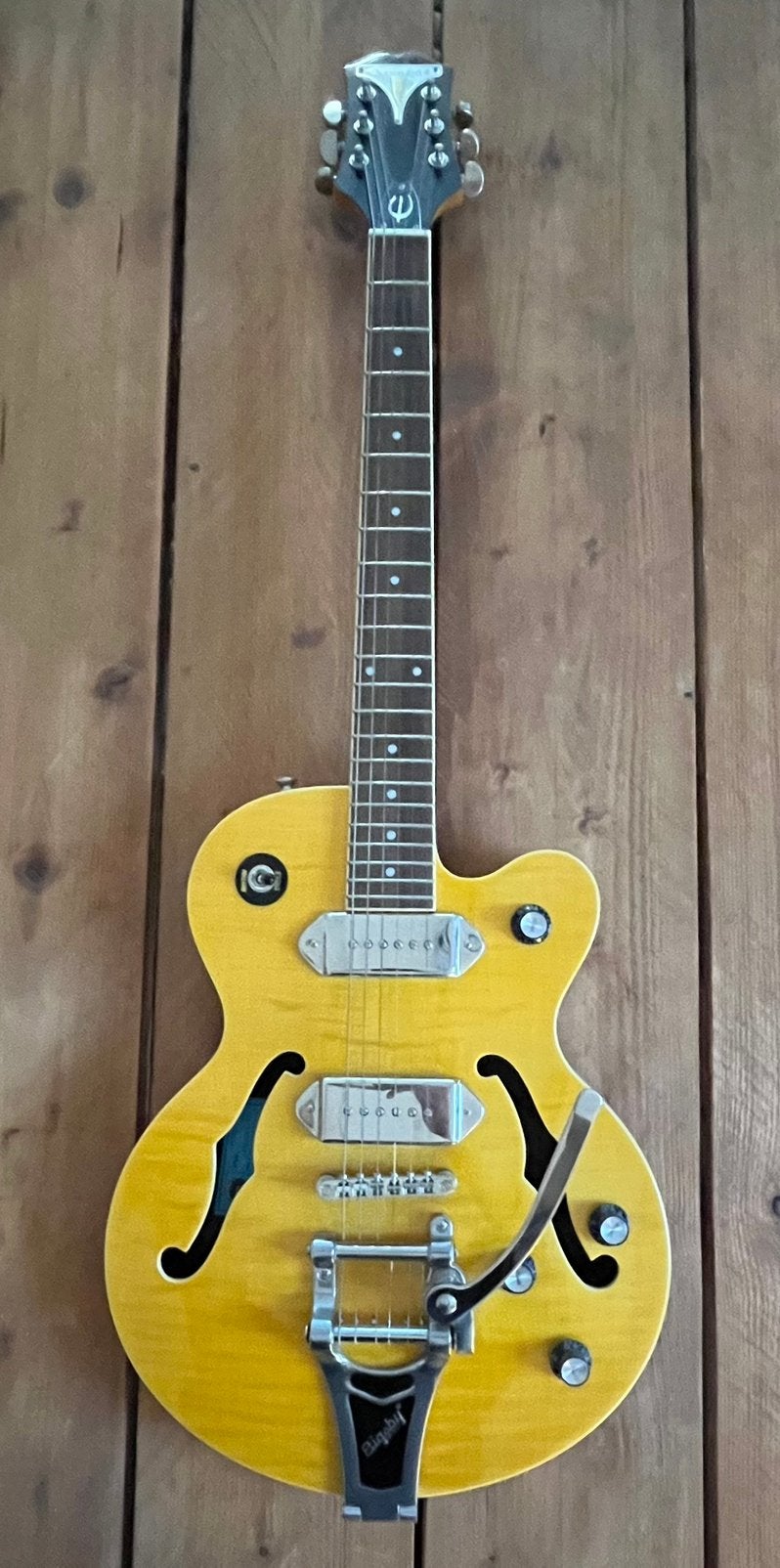 Epiphone Wildkat, Muziek en Instrumenten, Ophalen, Zo goed als nieuw, Semi-solid body, Epiphone
