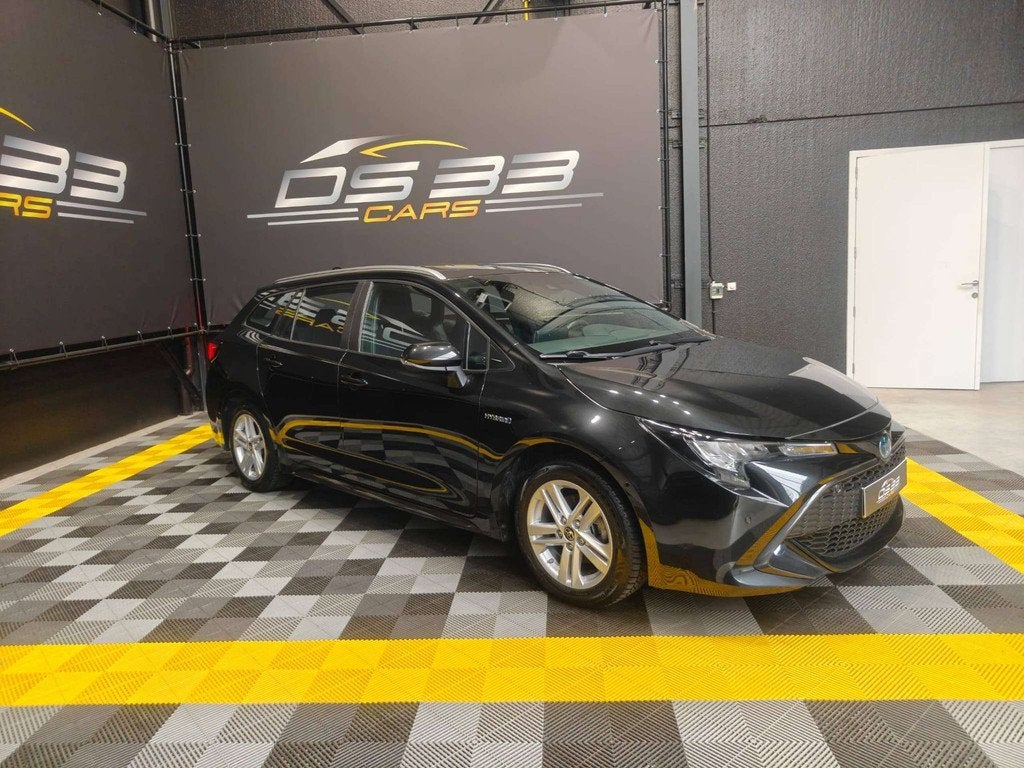 Toyota Corolla Hybrid 1.8 Dynamic /CAM/AdaptiveCruise/Airco, Auto's, 78 g/km, Stof, Gebruikt, Zwart