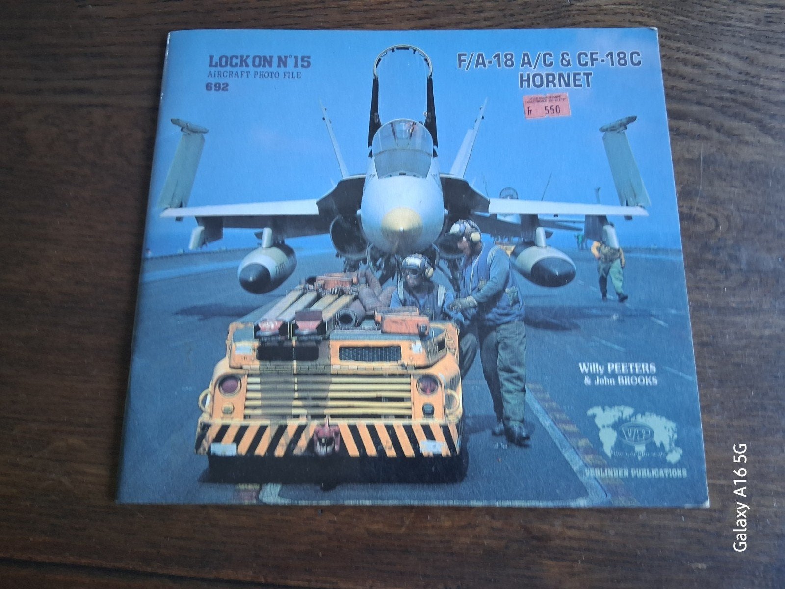 Lock on nr.15 F-18 Willy Peeters, Ophalen of Verzenden