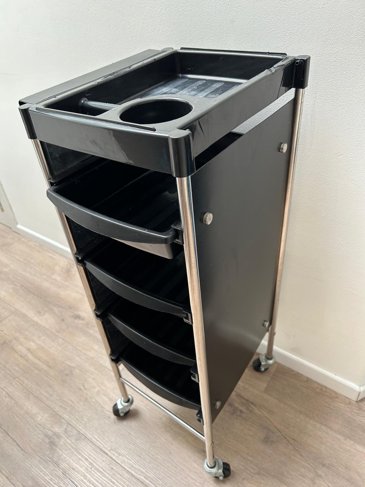 Kapper trolley met wielen, Handtassen en Accessoires, Beautycases, Gebruikt, Ophalen