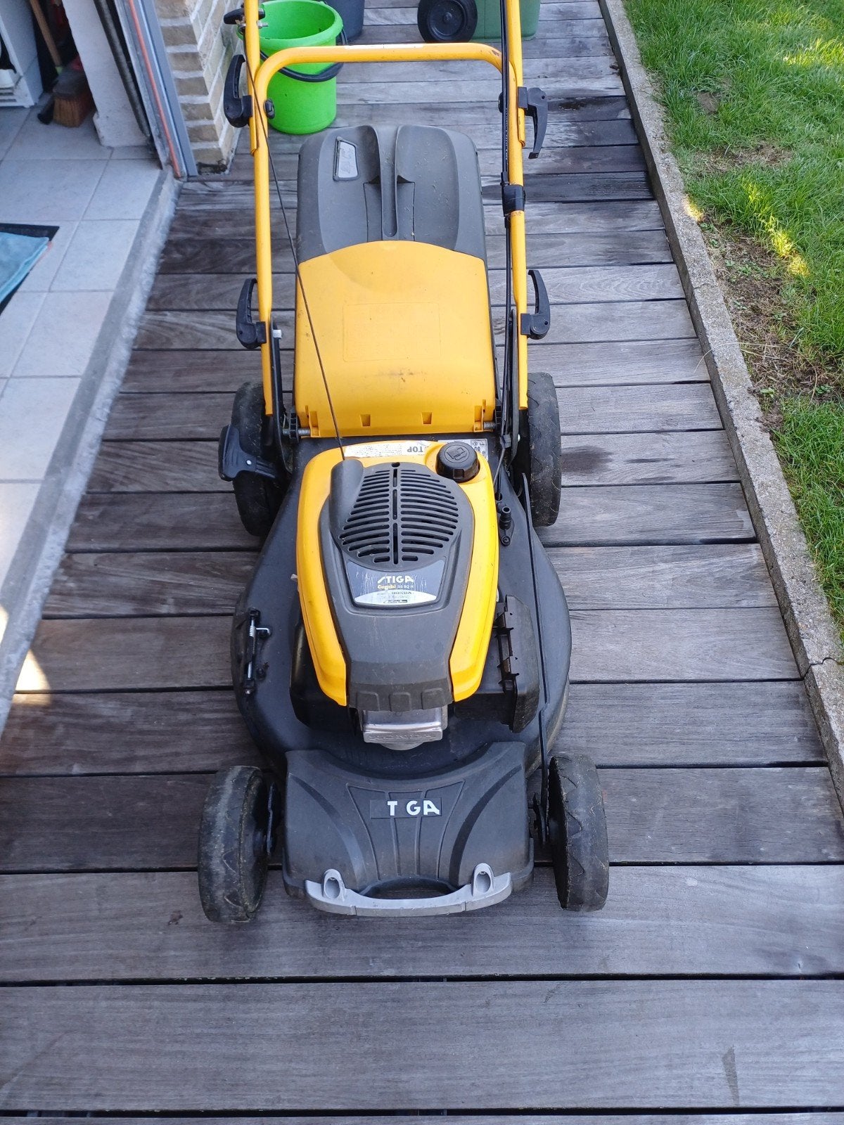 Grasmaaier, Tuin en Terras, Ophalen, Cirkelmaaier, Gebruikt, Stiga