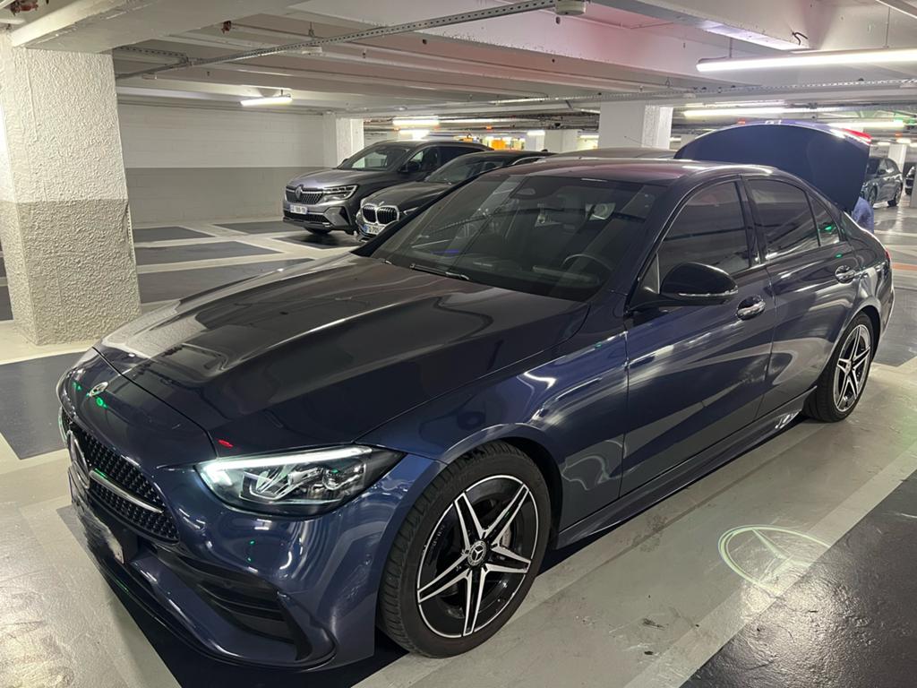 Mercedes-Benz C180 AMG Line, Autos, Achat, Euro 6, Noir, 5 portes