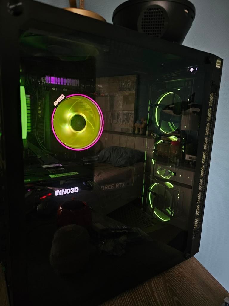 Desktop Amd 7 Rtx 3060Ti, Ophalen