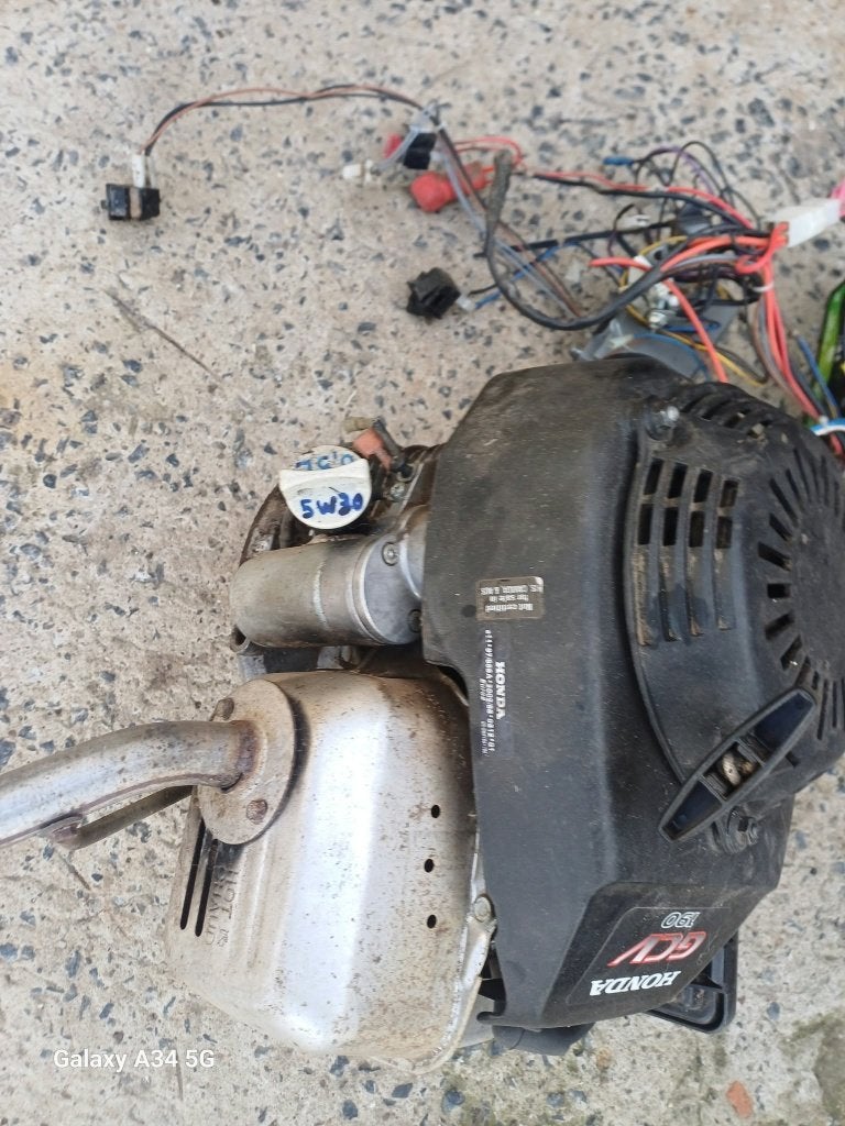 Moteur tondeuse avec démarreur électrique, Enlèvement, Utilisé, Démarrage électrique