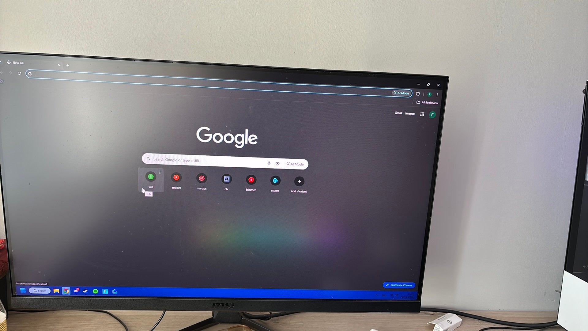 MSI G2712 27” Gaming Monitor – 144Hz, HD, IPS, 101 t/m 150 Hz, Zo goed als nieuw