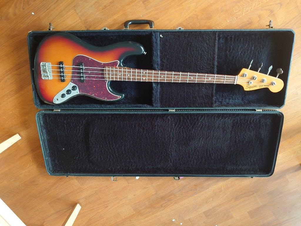 Coffre Basse Vintage USA, Musique & Instruments, Enlèvement, Utilisé, Guitare basse électrique