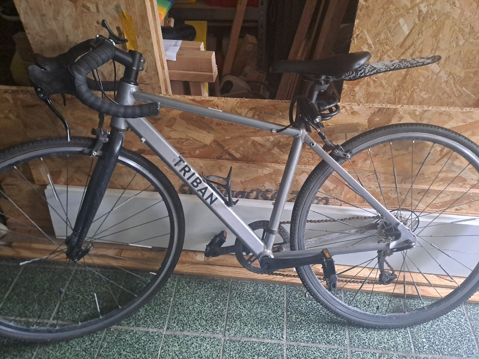 Herenracefiets Triban RC100 XS, Fietsen en Brommers, Gebruikt, Ophalen, Overige merken, Heren