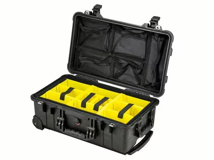 Peli Case 1510 with divider set + photo lid-organizer, Audio, Tv en Foto, Foto | Cameratassen, Ophalen, Zo goed als nieuw