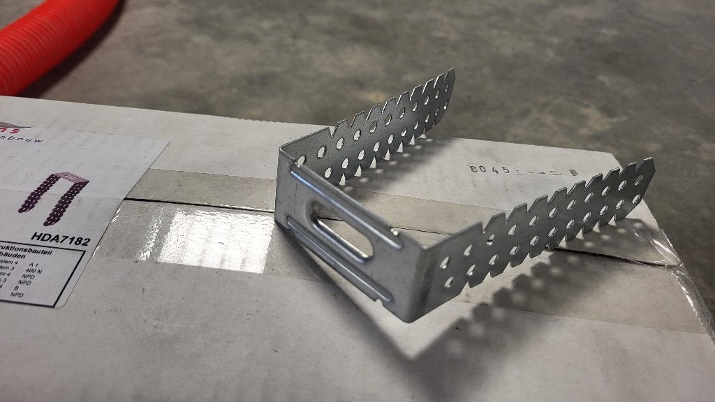 Direkthanger 125 mm metalstud profiel Dingemans HDA7182, Enlèvement, Neuf