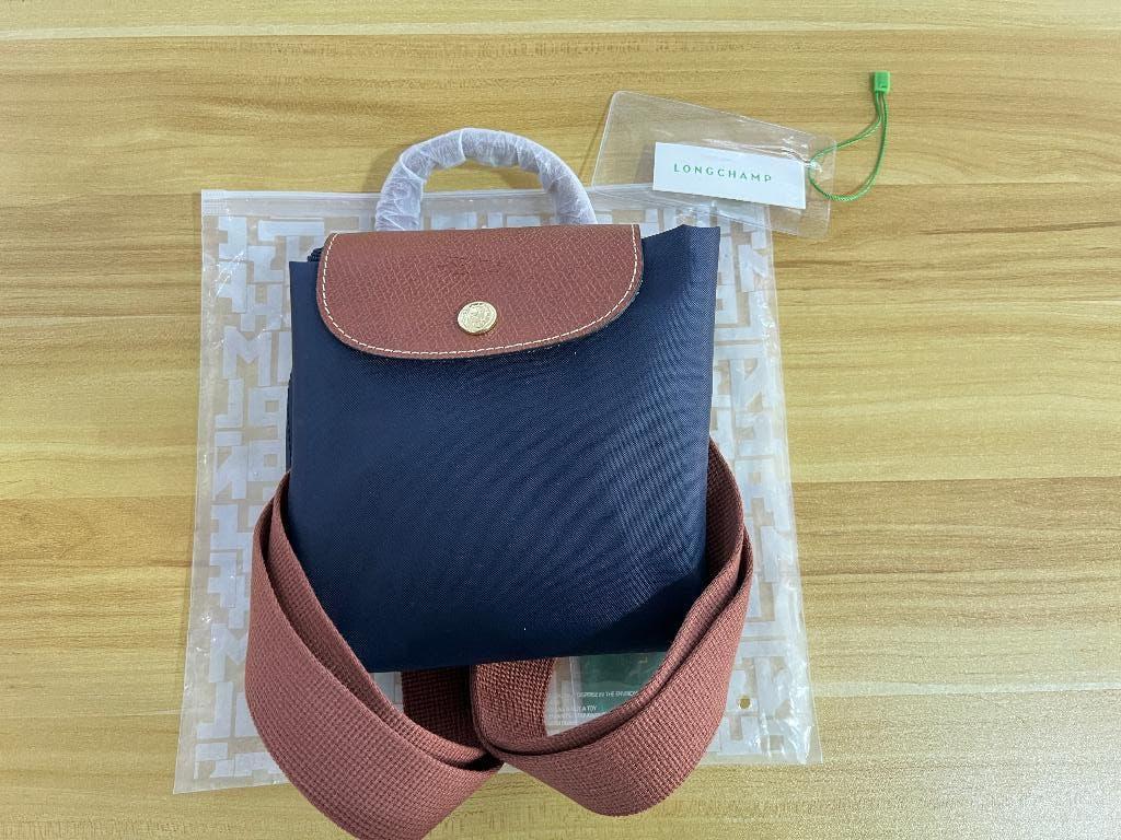Longchamp Le Pliage Original Rugzak M, Verzenden, Blauw, Handtas