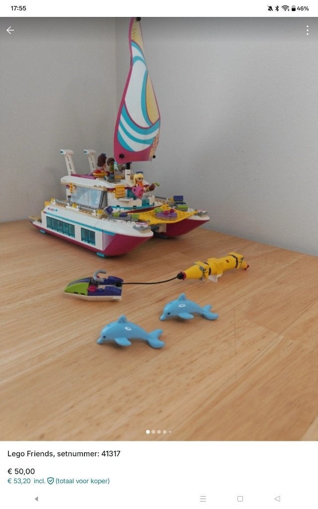 bateau Lego Friends, Enlèvement ou Envoi, Lego, Friends, Comme neuf
