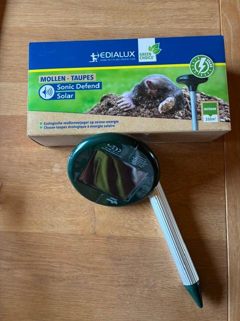 Appareil pour le potager ultra sons taupes Edialux, Enlèvement, Comme neuf