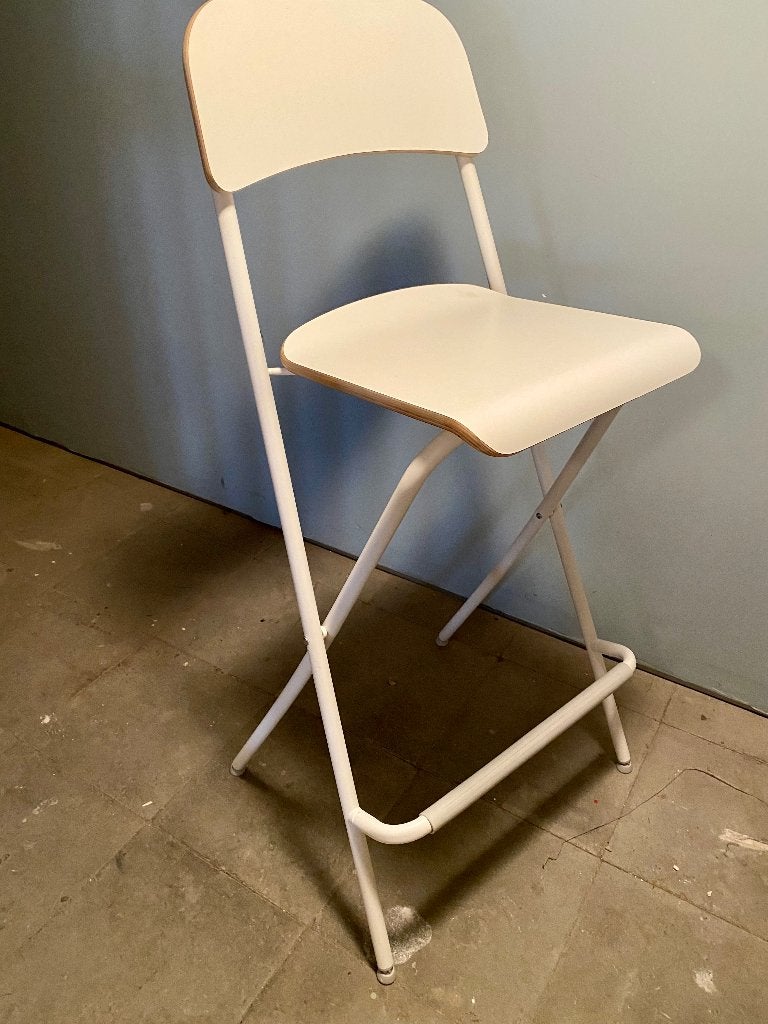 Ikea FRANKLIN Barkruk, Maison & Meubles, Tabourets de bar, Neuf, 1 tabouret, Avec repose-pieds, Enlèvement