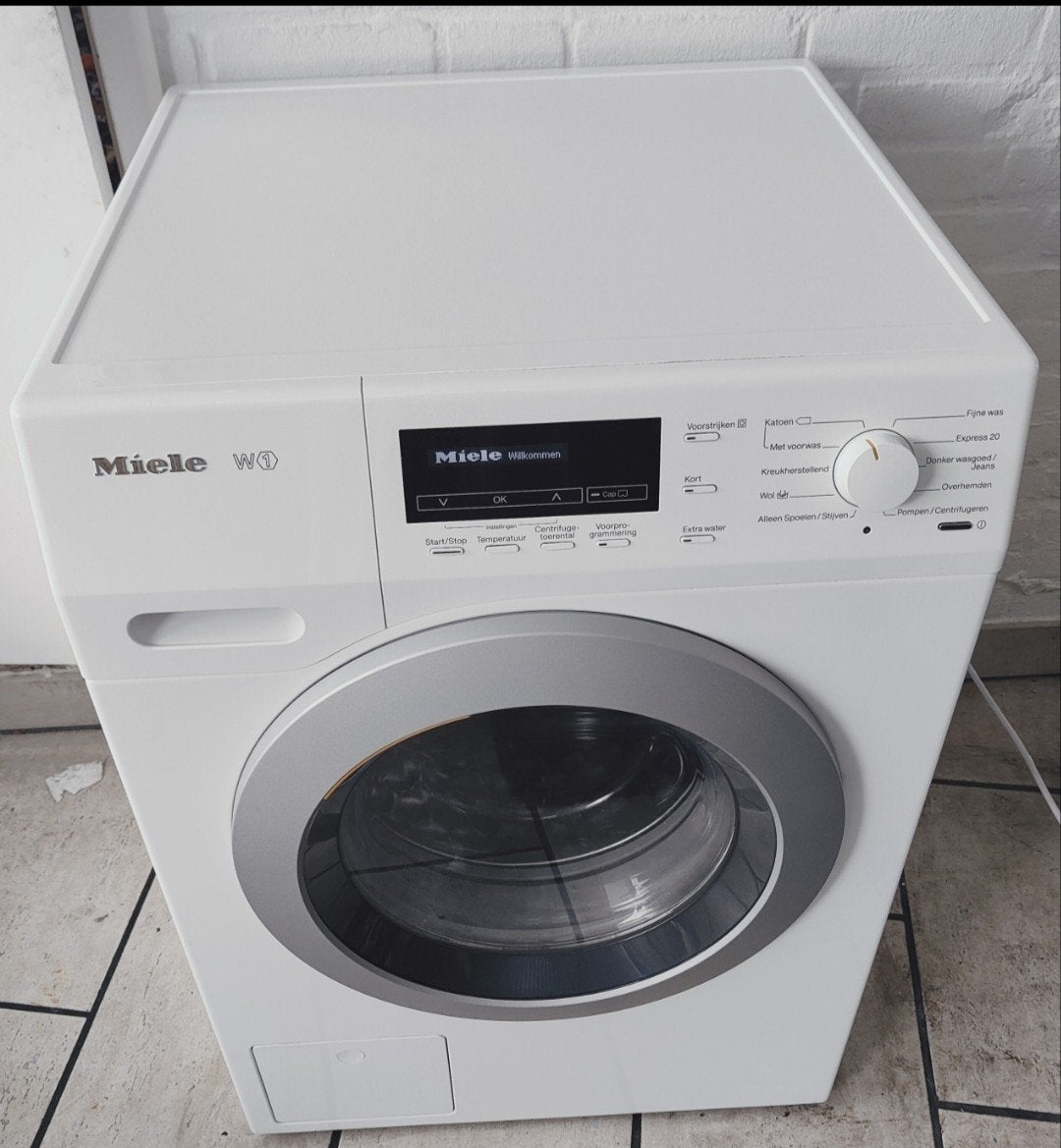 Miele W1 1600 toeren A+++energiezuinige wasmachine, Ophalen