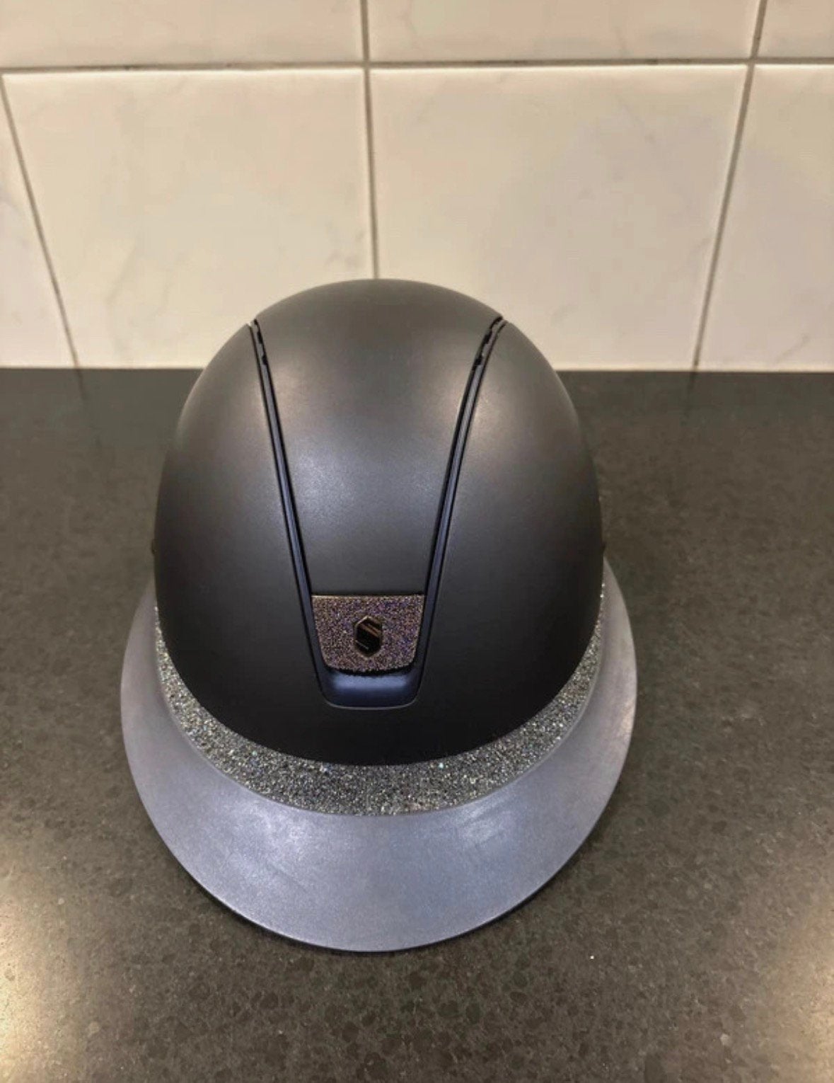 Samshield Helmet, Blauw, Inclusief opbergtas, Ophalen of Verzenden, Zo goed als nieuw