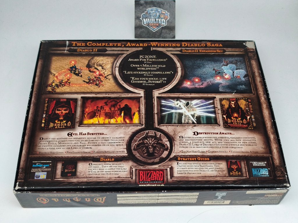 Diablo Battle Chest PC – complete big box, Games en Spelcomputers, Ophalen of Verzenden, Gebruikt, Role Playing Game (Rpg)