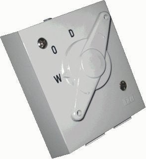 Wasmachine/droger- omschakelaar inbouw trek WITU16/2, Envoi