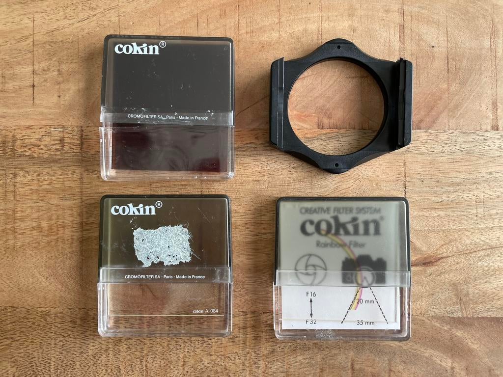 3 Cokin filters + filterhouder, TV, Hi-fi & Vidéo, Photo | Filtres, Enlèvement, Utilisé, Cokin
