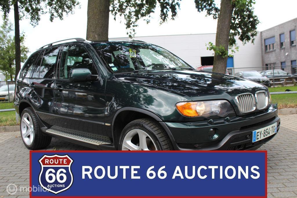 BMW X5 4.4i | 2001 | Route 66 Auctions, Achat, Entreprise, Boîte manuelle, Autre carrosserie