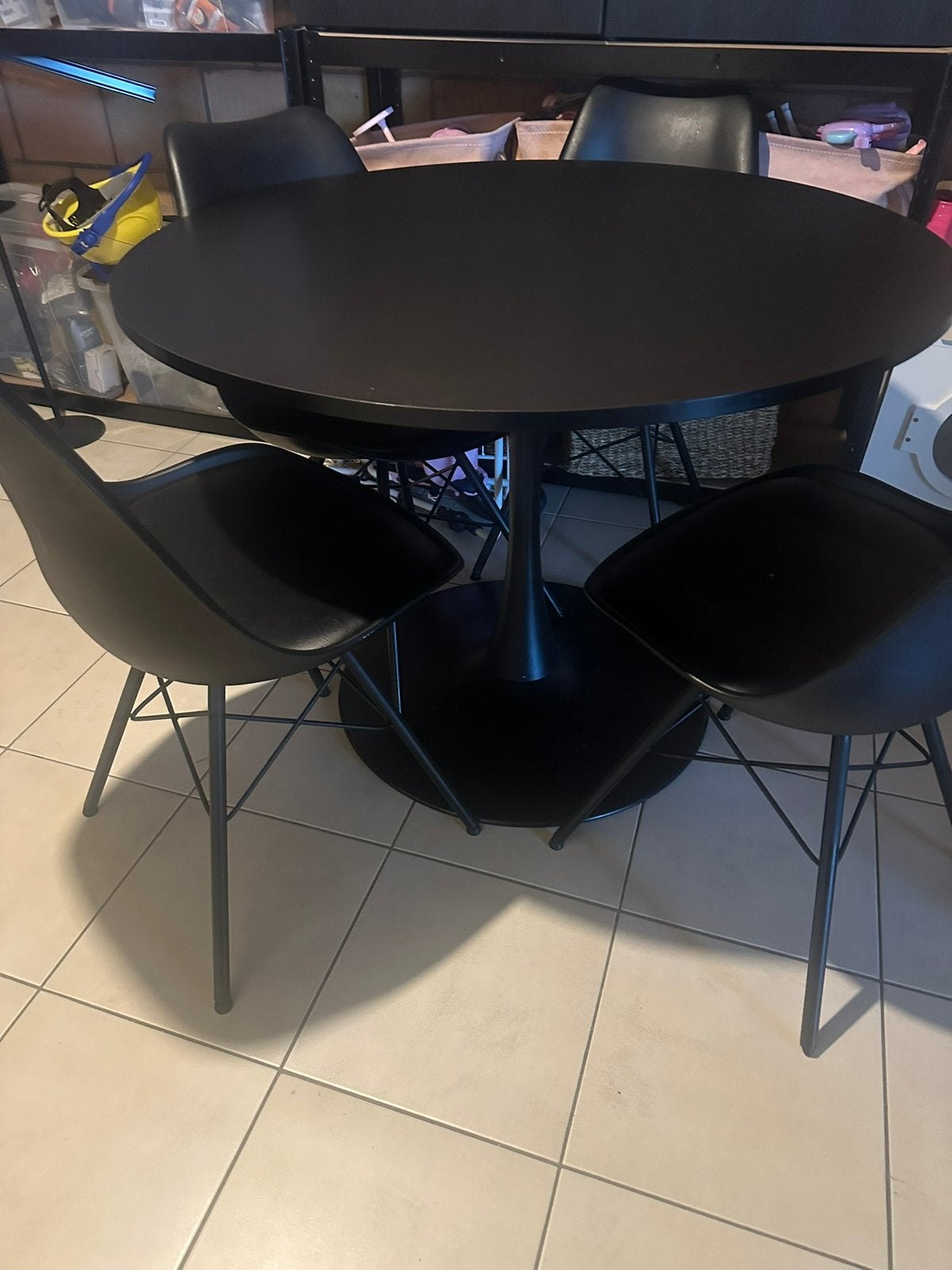 Eettafel + stoelen te koop, Huis en Inrichting, Ophalen, Zo goed als nieuw
