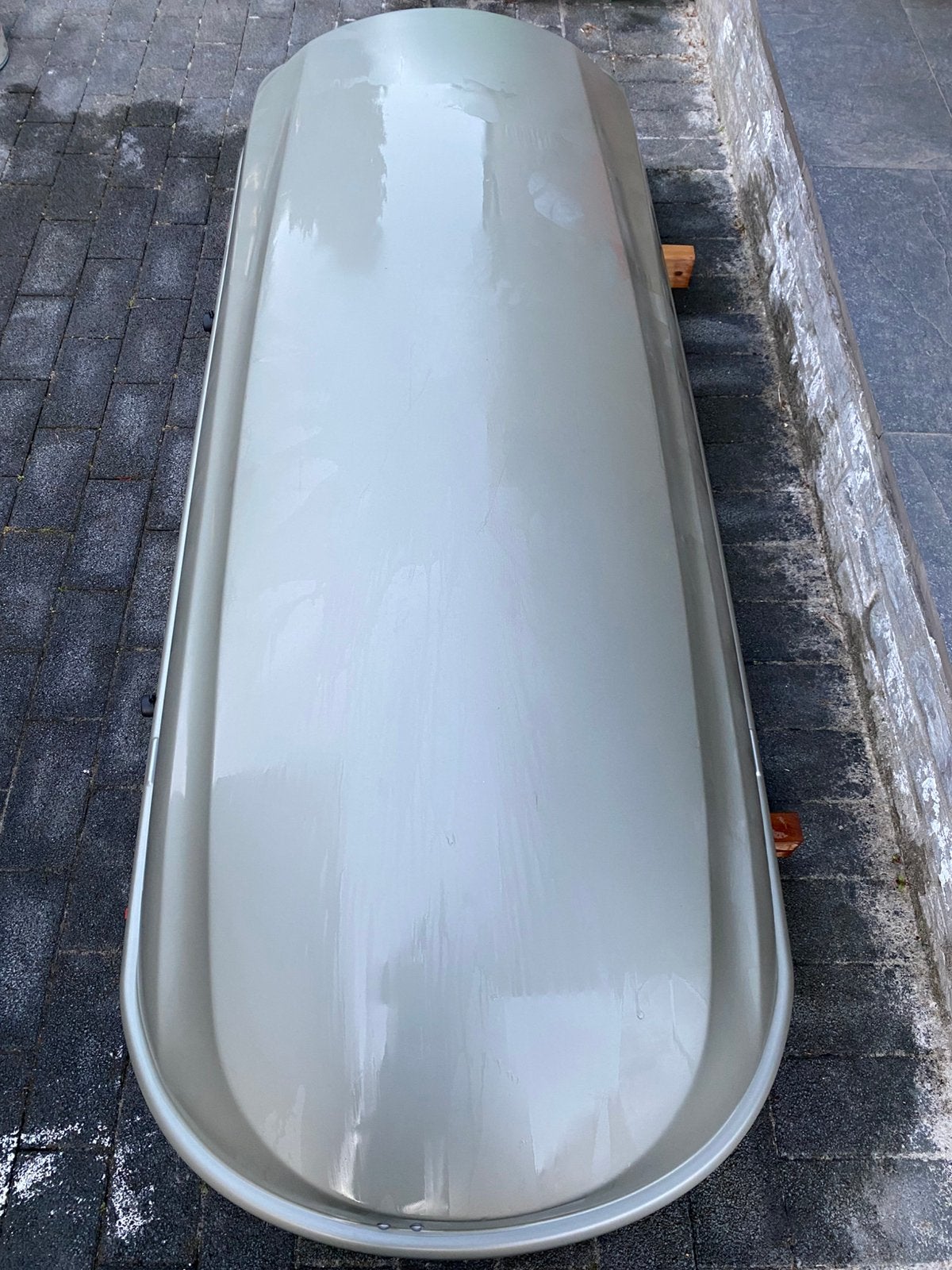 Kamei Delphine 340K dakkoffer skibox, Auto diversen, Dakkoffers, Ophalen, Zo goed als nieuw