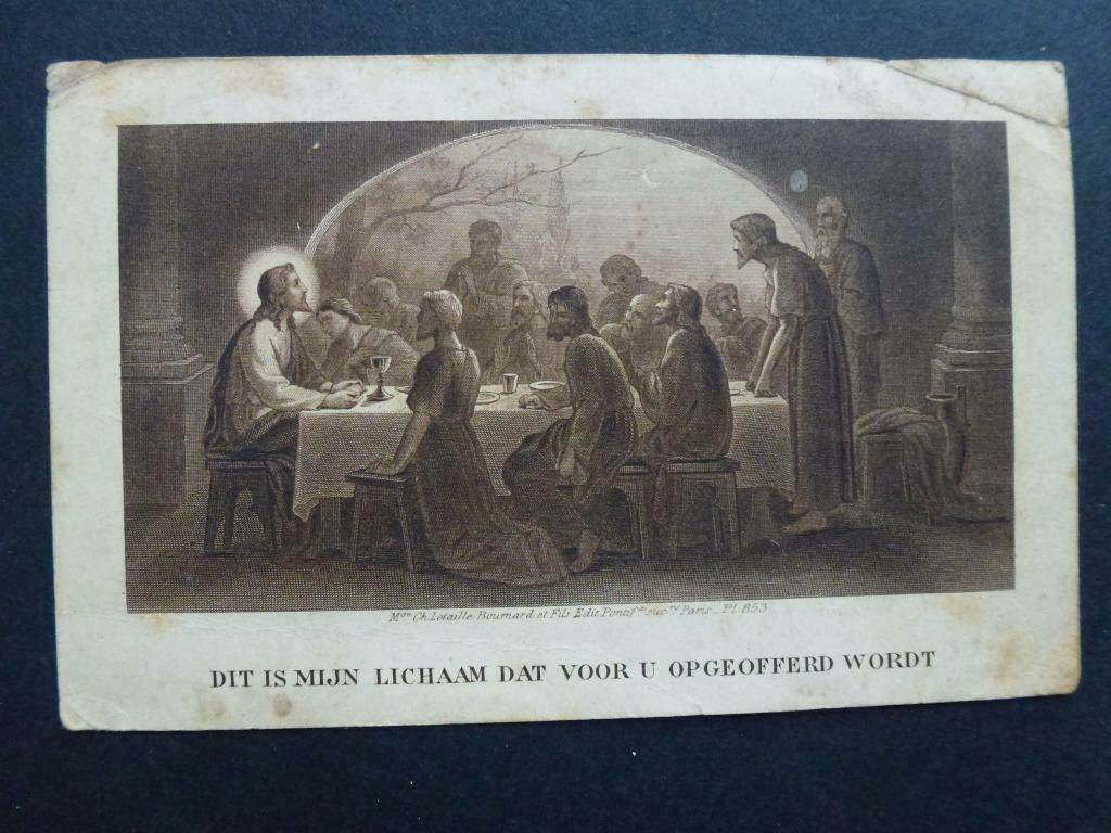 plechtige communie Odile Peeters Mechelen 21 maart 1926, Verzenden, Bidprentje