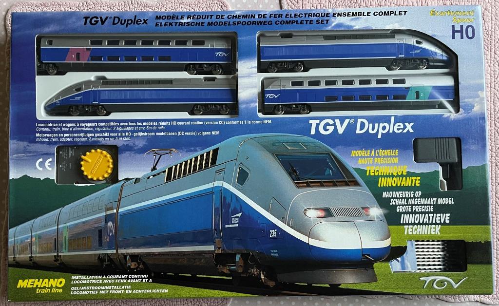 TGV duplex Mehano HO, Ophalen of Verzenden, Nieuw, Treinset